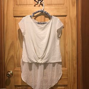 Zara made in Spain sheer top